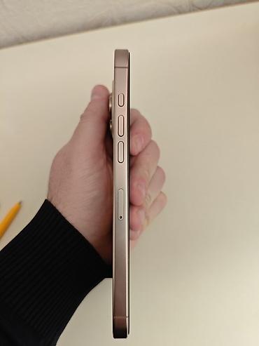 Apple iPhone: IPhone 16 Pro Max, 256 GB, Desert Titanium, Sənədlərlə — 8