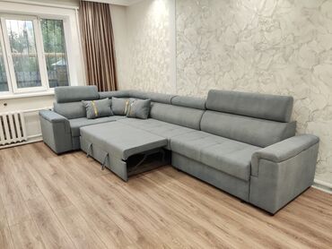 Угловые диваны: Угловой диван, С ящиками, Трехместный — 2