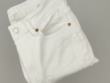 Jeansy: H&M, Jeansy damskie, rozmiar S — 8
