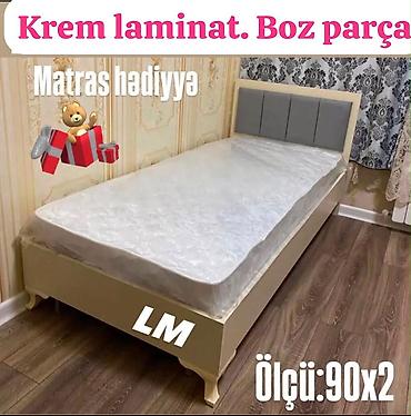 laminat kredit: Yüksələn mexanizmli tək nəfərlik çarpayı - Ölçü: təxmini 90×190 sm — 8