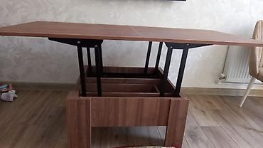 coffee stulları: Jurnal masası, Yeni, Transformer, Laminat, Kvadrat masa — 2