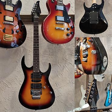 Gitaralar: Elektro-gitara Smiger S-G5 Simlərin sayı: 6 Üst: Cökə ağacı Qol — 1