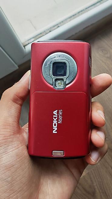 nokia e60: Nokia N95 8Gb, 8 GB, rəng - Qırmızı, Düyməli — 8