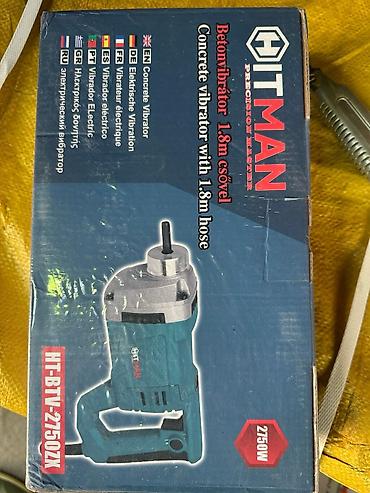 kzubr tools: HITMAN Concrete Vibrator HT-BTV-2750ZX - Električni vibrator za beton — 1