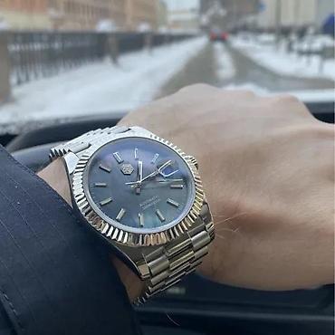 Ručni satovi: San Martin SN0059-G V2 -40mm-MOP Plava/Rolex Datejust Potpuno NOV — 3