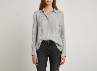 koszula z krytymi guzikami: Tom Rose, Women`s shirt, size M