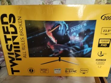 купи ноутбук: Twisted Minds oyun monitoru - Ekran ölçüsü: 23.8" - Qətnamə: 1080p