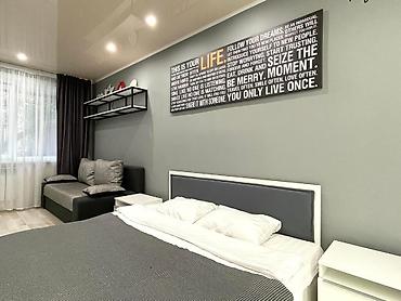 Посуточная аренда квартир: 1 комната, Душевая кабина, Постельное белье, Кондиционер — 5