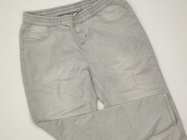 dopasowane spodnie dresowe: Material trousers for women, size XL (EU 42)
