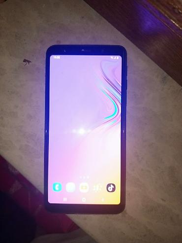 samsung 2018: Samsung Galaxy A7 2018, 64 GB, rəng - Qara, Barmaq izi — 2