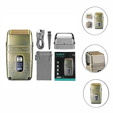 akümülatör: Məhsul №: 8484 Məhsulun adı: Kişi üçün elektrik ülgüc VGR V-335 Brend — 1