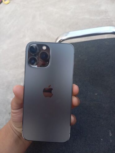 принтер бишкек купить: IPhone 13 Pro Max, 256 ГБ, Графит, Чехол, 86 %
