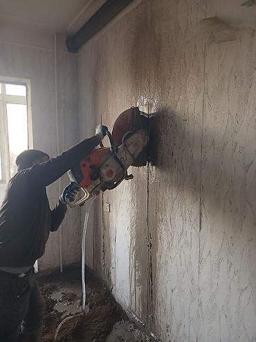 Beton işləri: Beton və dəmir-beton kəsmə xidməti - Divar, tavan və döşəmələrdə — 5