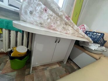 мягкая мебель для кафе: Ашкана үчүн үстөл, Колдонулган, Oval, Бүктөлбөгөн, Жыгач