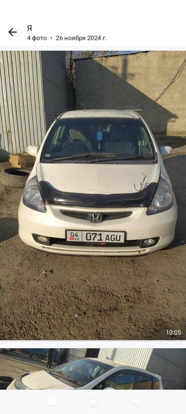 матор жок: Honda Fit: 2003 г., 1.3 л, Автомат, Бензин, Универсал