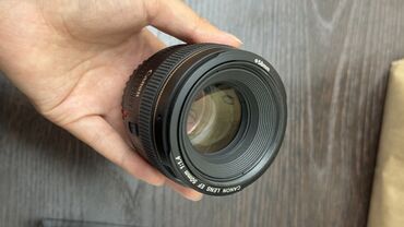аренда объектива: Продаю объектив Canon EF 50mm f/1.4 USM — 21 000 сом Светосильный
