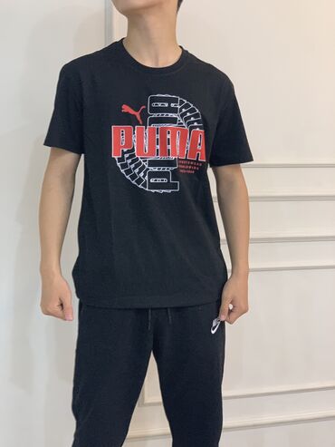 puma футболки: Футболка L (EU 40), XL (EU 42), цвет - Черный