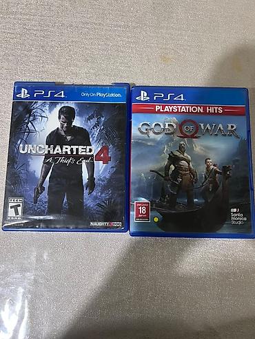 God of War есть на русском языке и английском. Каждый диск по 1500 сом