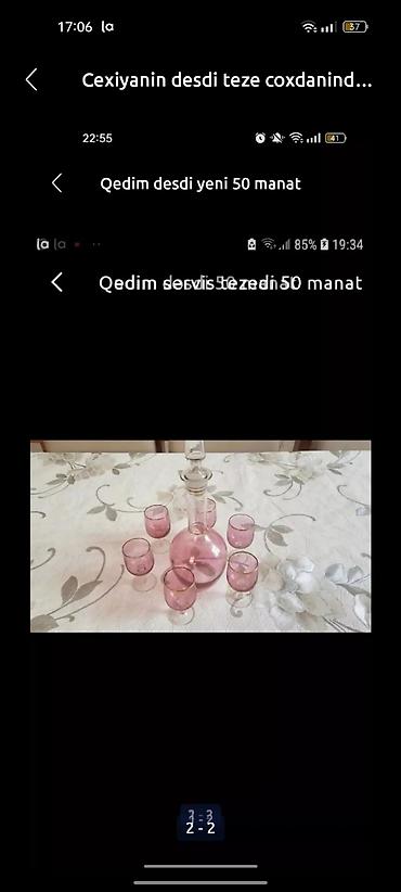Qab-qacaq və mətbəx ləvazimatları: Qrafinlər və səhənglər — 2