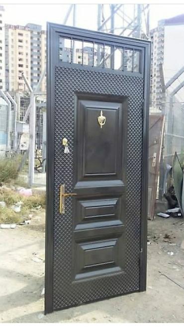 Giriş qapıları: Yeni Giriş qapısı Zəmanətli, Ödənişli quraşdırma, Ünvandan götürmə, Ödənişli çatdırılma, Rayonlara çatdırılma — 5