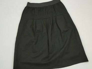 czarne spódnice midi z wysokim stanem: Spódnica, S, stan - Bardzo dobry