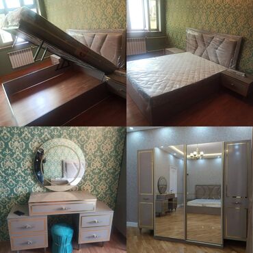 Digər salon, tibbi mebel: İkinəfərlik çarpayı, Dolab, Termo, 2 tumba, İşlənmiş