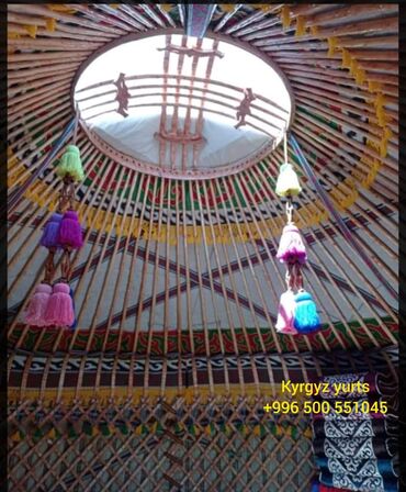 Продажа юрт: Продажа юрты, Каркас Деревянный, 85 баш, Диаметр: 6 метров — 3