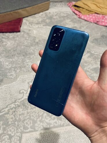 купить телефон xiaomi redmi note 8: Redmi, Redmi Note 11, 128 ГБ, түсү - Көк, 2 SIM