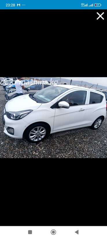 машына кия: Chevrolet Spark: 2019 г., 1 л, Автоматтык, Бензин, Хетчбек