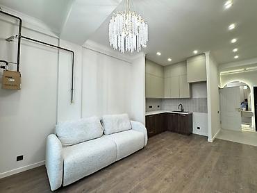 едисейские поля: Студия, 48 м², Асанбай мкр Элитка, 10 этаж, Евроремонт — 2