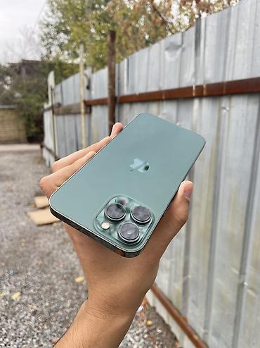 Мобильные телефоны и аксессуары: IPhone 13 Pro Max, Б/у, 256 ГБ, Alpine Green, 77 % — 5