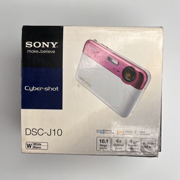 фотоаппарат зеркальный цифровой: Sony Cybershot J10 
Tam Komplekt Qutusunda