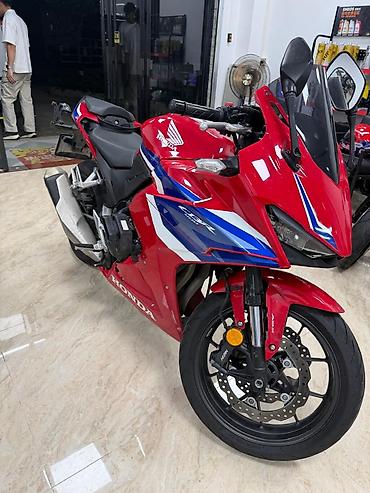 Спортбайк Honda, 400 куб. см, Бензин, Взрослый, Б/у