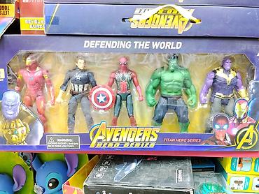 kinder stranger things: Набор фигурок Avengers Hero Series — Titan Hero Series Состав набора — 1