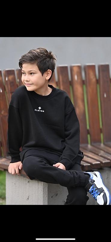 жынсы куртка: Детский/подростковый костюм- CLEVER wear: свитшот + брюки. - Унисекс — 4