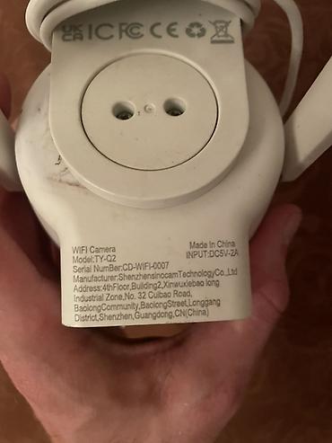 micro nausnik: SZSINOCAM WiFi təhlükəsizlik kamerası – model TY-Q2 - İki antenli — 3