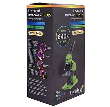 очки лупа: Биологический микроскоп Levenhuk Rainbow 2L PLUS ‼️Цвет: Лунный камень — 1