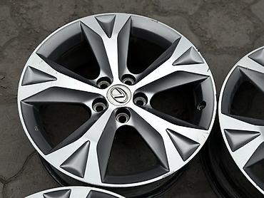 work r18: Литые Диски R 18 Lexus, Комплект, отверстий - 5, Б/у — 7