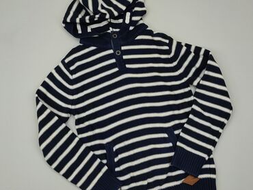 karmelowy sweterek: Bluza, H&M, 10 lat, 134-140 cm, stan - Idealny