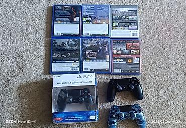 аренда playstation 4: Смешанный жанр, Б/у Платная доставка — 2