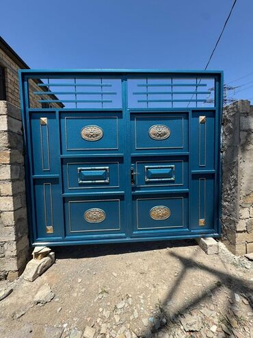 Həyət darvazaları: Yeni Dəmir Həyət darvazası, 3 m, Mexaniki, Qapı ilə, rəng - Qara, Kredit yoxdur, Ödənişli quraşdırma, Ünvandan götürmə, Ödənişli çatdırılma, Rayonlara çatdırılma -da lalafo.az — 9 Həyət darvazaları: Yeni Dəmir Həyət darvazası, 3 m, Mexaniki, Qapı ilə, rəng - Qara, Kredit yoxdur, Ödənişli quraşdırma, Ünvandan götürmə, Ödənişli çatdırılma, Rayonlara çatdırılma — 9