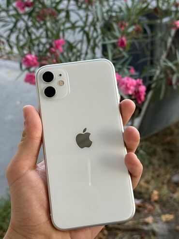 kondisaner ikinci əl: IPhone 11, 128 GB, Ağ, Face ID
