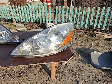 Передние фары: Комплект передних фар Toyota 2007 г., Б/у, Оригинал, Япония — 2