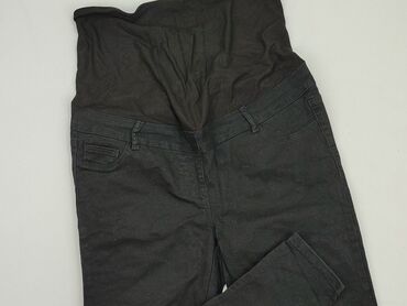 spódnice jeansowe czarne z guzikami: Jeansy, Next, L, stan - Dobry