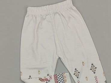 spodnie z bialymi szwami: Легінси, 6-9 міс., стан - Хороший