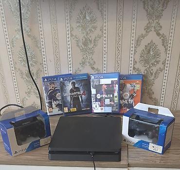 cc slim: Sony PlayStation 4 Slim 500GB super vəziyyetdədi proşivkalı deyil — 2