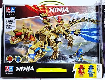 LEGO tipli konstruktor dəstləri: 🐉🤖 Nəhəng Ninja Əjdahaları və Titan Döyüş Robotları – Lego Ninjago — 2