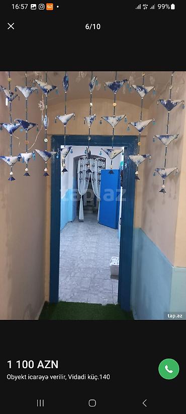 kafe stolari: Obyekt icarəyə verilir – Vidadi küç. 140 - Təyinat: hazır ictimai — 9
