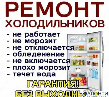 Холодильники, морозильные камеры: Ремонт холодильник и морозильник выезд на дом любой марка стаж работа