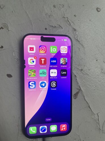 işdenmiş paltar yuyan: IPhone 15 Pro, 128 ГБ, Blue Titanium, Face ID